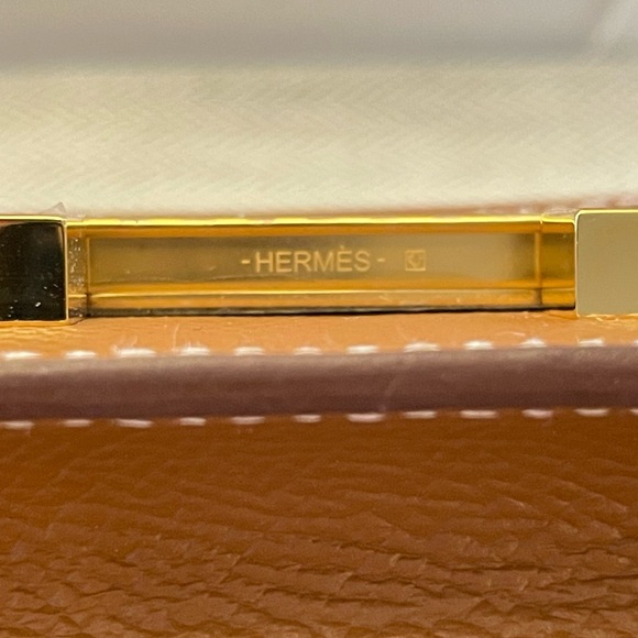 Hermes Constance Slim Wallet Waist Belt Bag Classic Color Gold Hardware! BNIB! - Picture 9 of 12